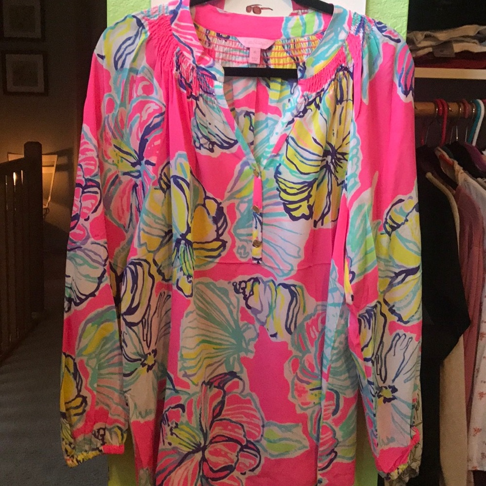 Lilly Pulitzer Elsa Silk Top